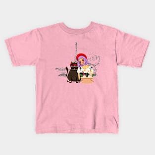 BEST CAT MOM EVER Kids T-Shirt